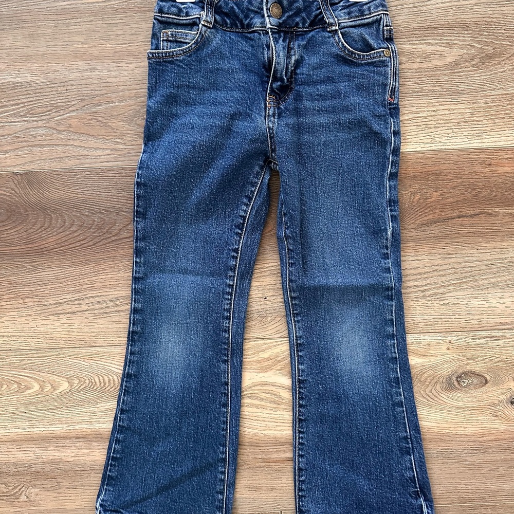 Mini Boden Kids Dark Blue Flare Jeans